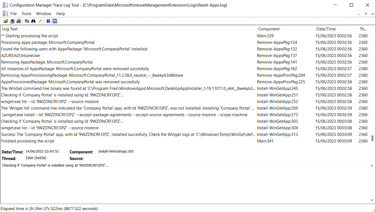 Intune Microsoft Store Integration App Migration Failures (0x87D1041C ...