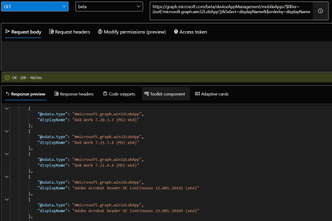Getting started with Microsoft Graph and Win32 apps - Patch Tuesday Blog